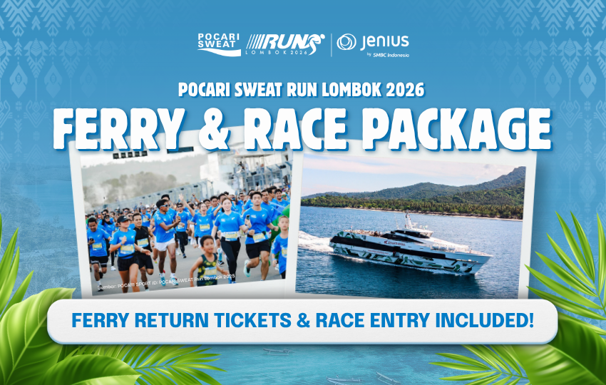 EKAJAYA PACKAGE DEALS POCARI SWEAT RUN LOMBOK 2026